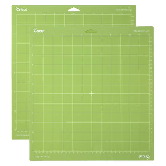 Cricut; 9 Pack: Cricut® StandardGrip Adhesive Cutting Mats, 12" x 12"; Category:Accessories; Image:1